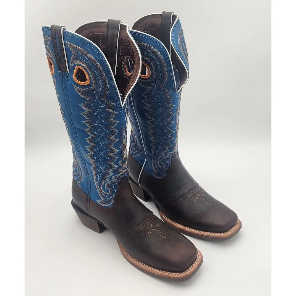 Men's Durango Rebel Pro Brilliant Blue Boots Style - DDB0337 EUC - Size US 11 M